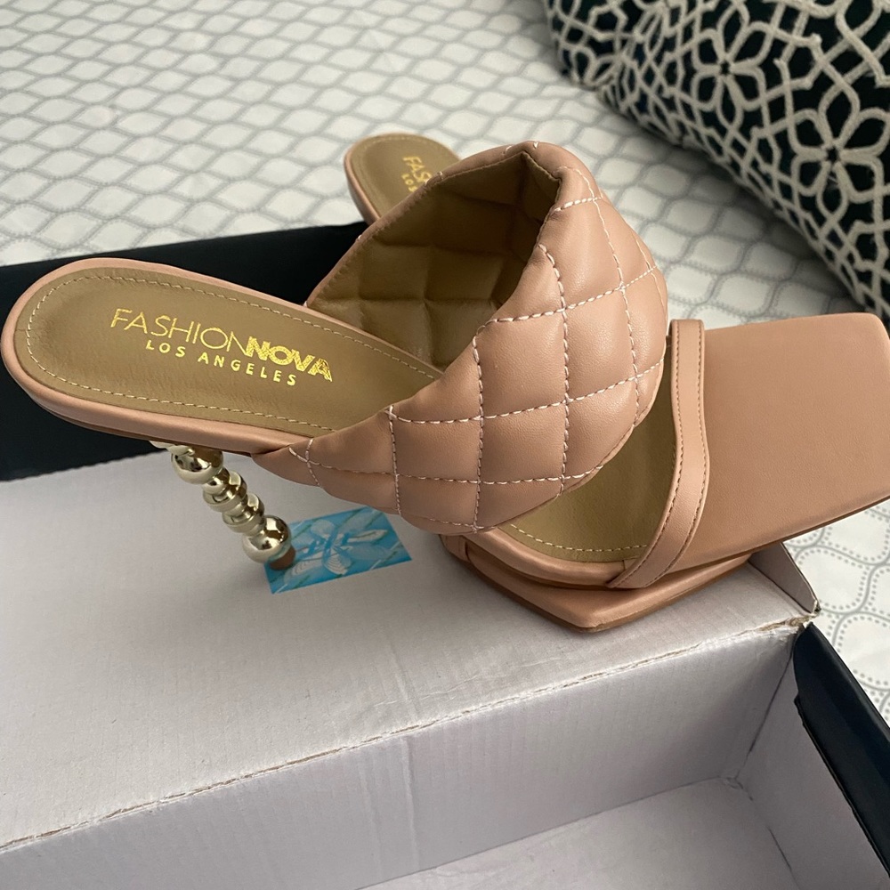 Just Enough Quilted Heels